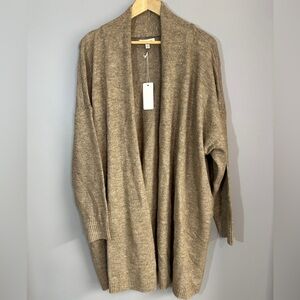 Grade & Gather Soft & Cozy‎ Long Open Cardigan Sweater w Pockets Size M/L